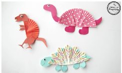Dinosaur-Crafts-for-Kids-made-from-Cupcake-Liners.