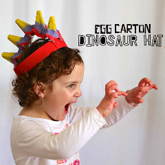 egg-carton-dinosaur-hat-craft-for-kids-to-make